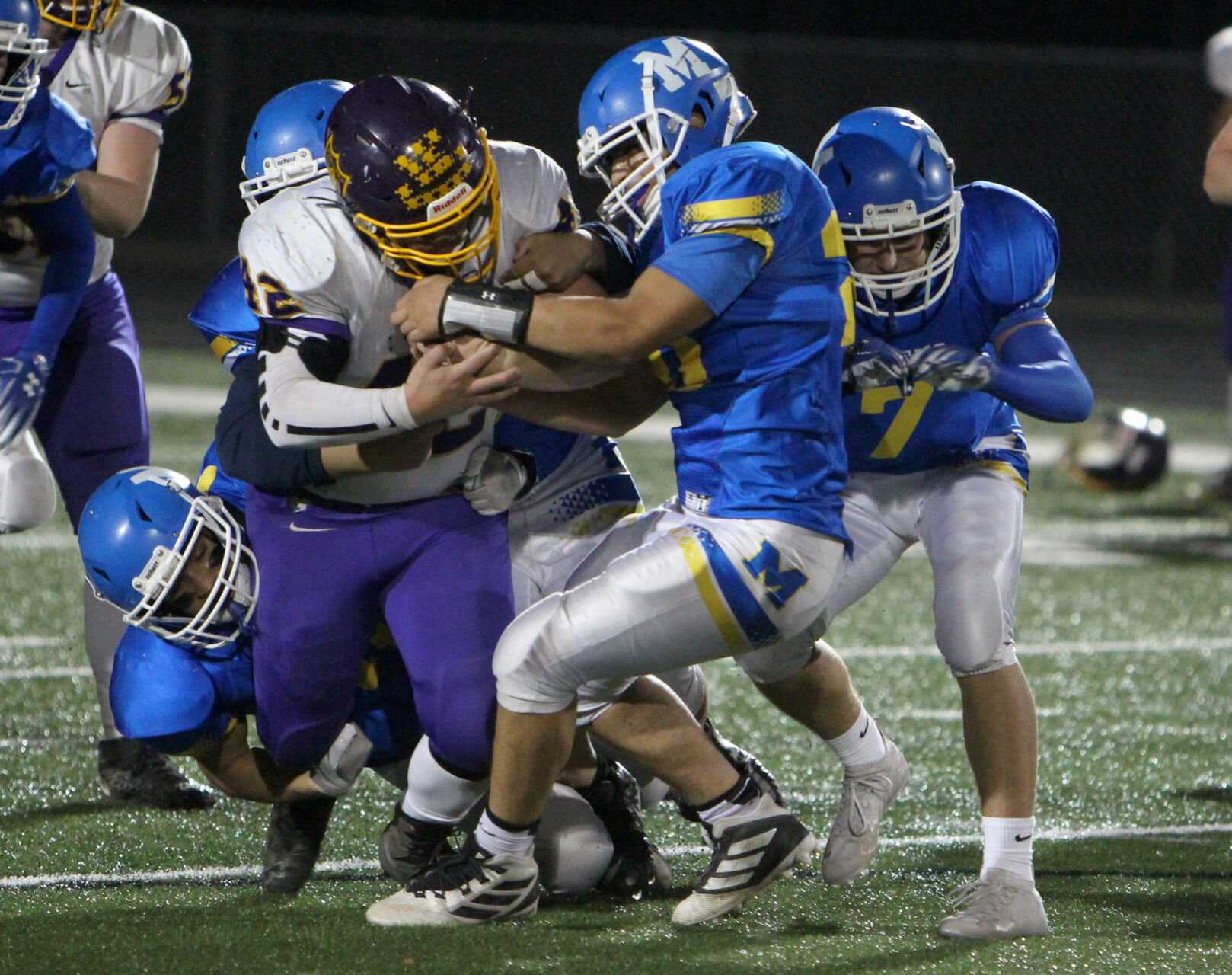 Gilman at McDonell football 11-5-20